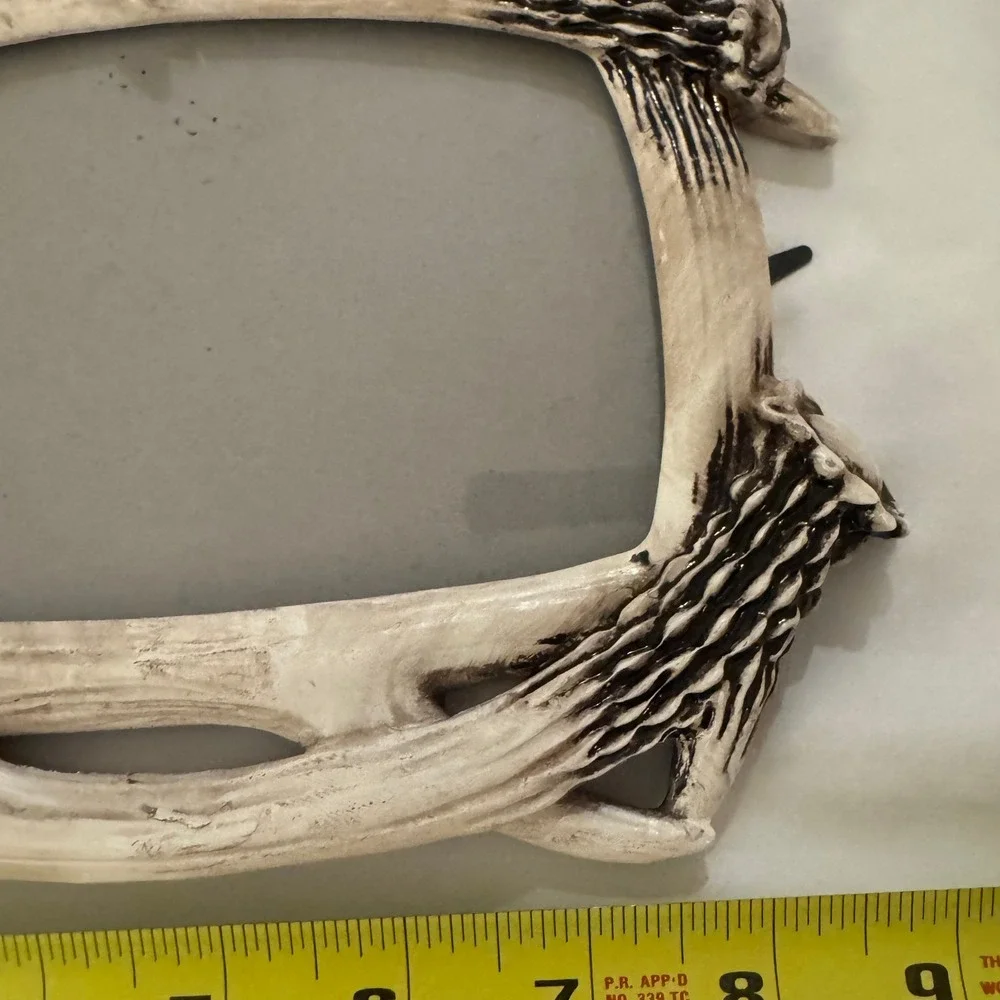 Rustic Antler‎ Photo Frame Western Lodge Cabin Decor 4x6 Picture